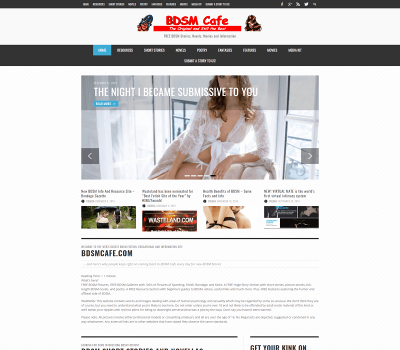 Bdsmcafe review - SEX STORIES SITES
