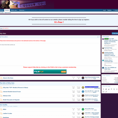 Kitty Kats Forum