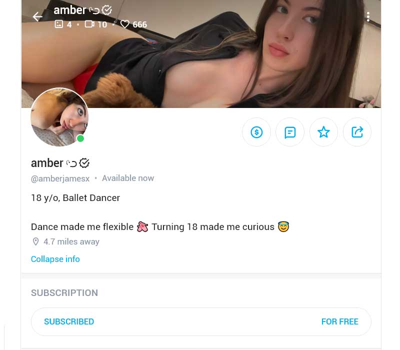 Amber James OnlyFans